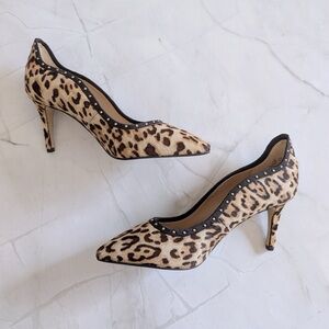 Leopard Print Pump Heels Size 5.5 | Sam Edelman